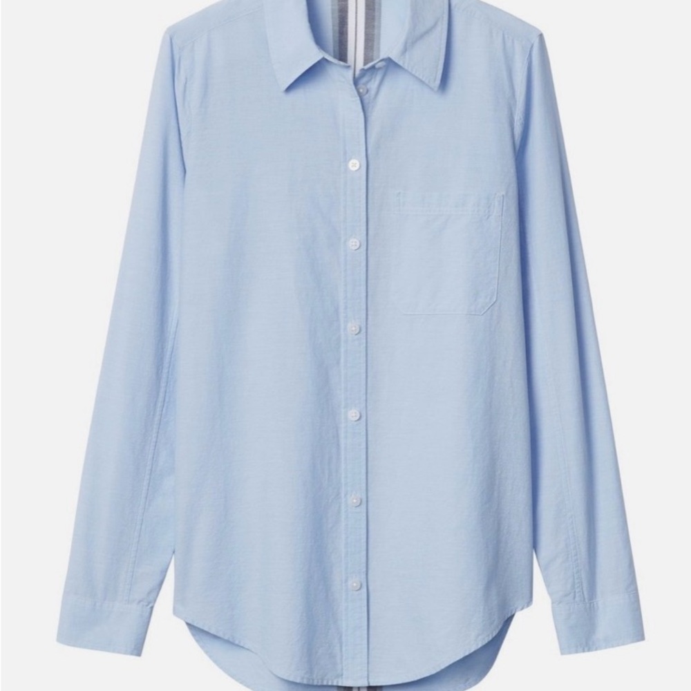 Athleta Marinwood Stripe Shirt, Merry Peri